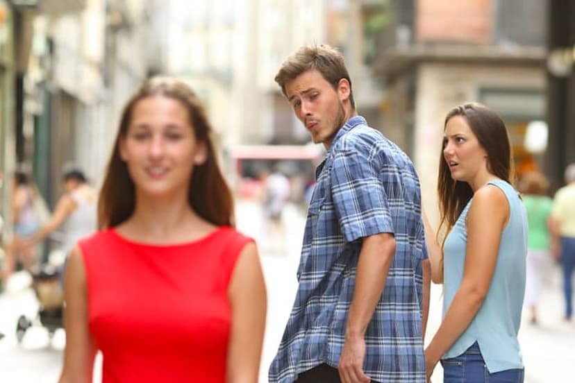 Distracted Boyfriend | Trending | CheckMeme Distracted Boyfriend – trending meme free download March 20, 2026