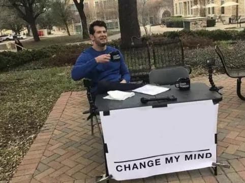 Change My Mind | Trending | CheckMeme Change My Mind – trending meme free download March 20, 2026