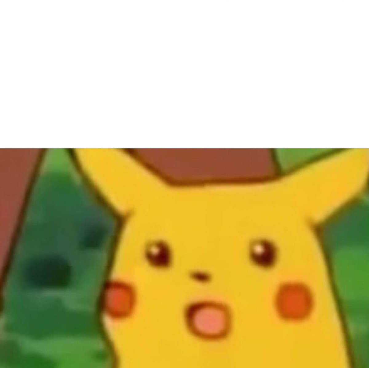 Surprised Pikachu Meme | CheckMeme Surprised Pikachu meme – free download no watermark